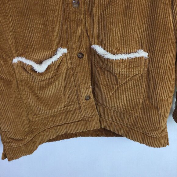L.L Bean Womens Comfort Corduroy Jacket Long Sleeves Saddle Brown Size XS - Picture 6 of 16